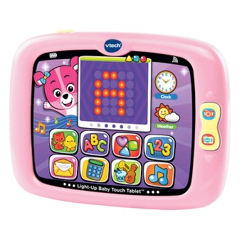 Open full size image 
      Light-Up Baby Touch Tablet™ - Pink
    